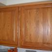 Staining of Cabinets.